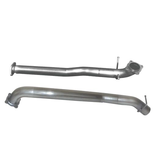 MAZDA BT50 DPF BACK ALL BODIES - Stainless Steel Exhaust Kit with Muffler Delete