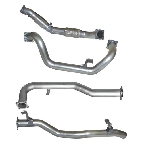 Toyota LandCruiser 79 Series 4.5L V8 2 DR Cab Chassis - Stainless Steel Exhaust Kit