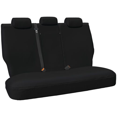 Toyota Hilux - Black Canvas - Rear Seat Covers