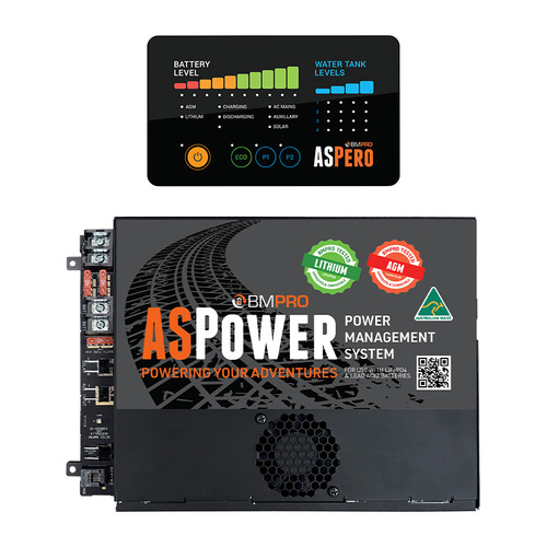 Aspero Power Management System w/ Information Display - Bulk Pack