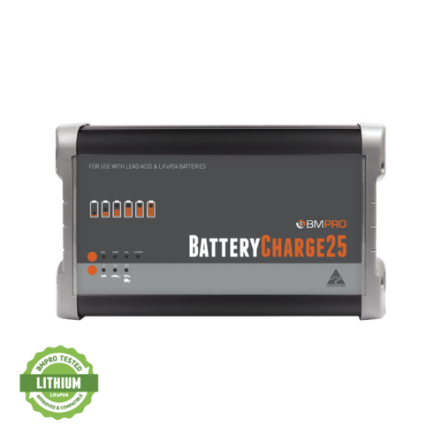 Batterycharge25 Battery Charger 12V 25A 7 Stage Fully Automatic