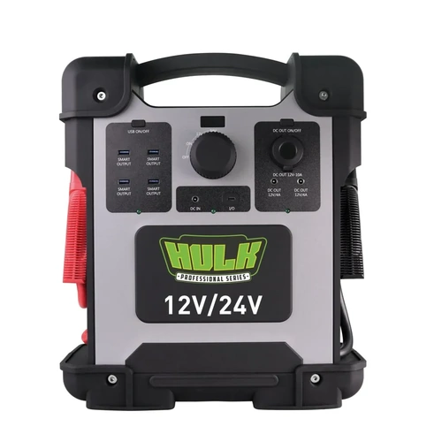 Heavy-Duty Lithium Jumpstarter – 12V/24V Diesel & Petrol Vehicles