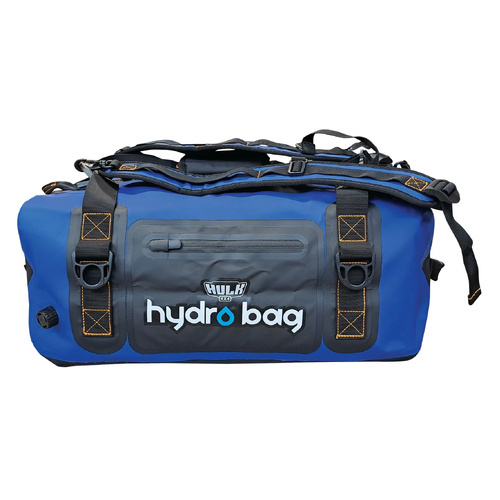 Hulk Hydro Bag 60L – Blue Waterproof Duffel with Shoulder Straps