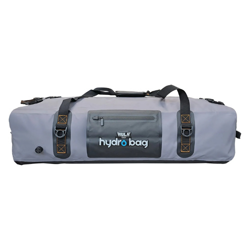 Hulk Hydro Bag 90L – Grey Waterproof Duffel with Shoulder Straps