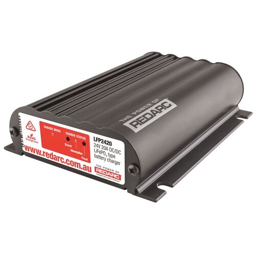 LFP battery charger - 3 stage 20A 9V-32V in, 24V out (nominal)/solar regulator