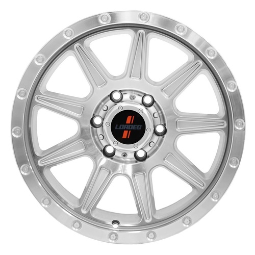 17X9 6/139.7 18P 106.1 Loaded Gunbarrel Silver 1675Kg