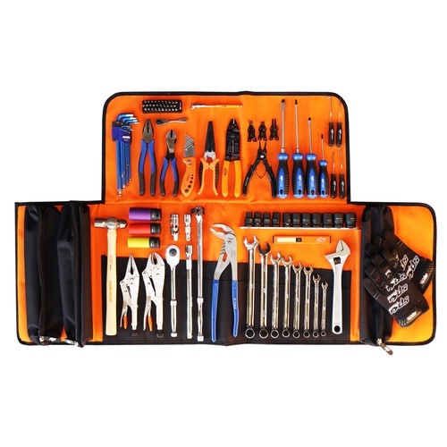 SP Tools 90PC Tool Roll Kit - Heavy Duty